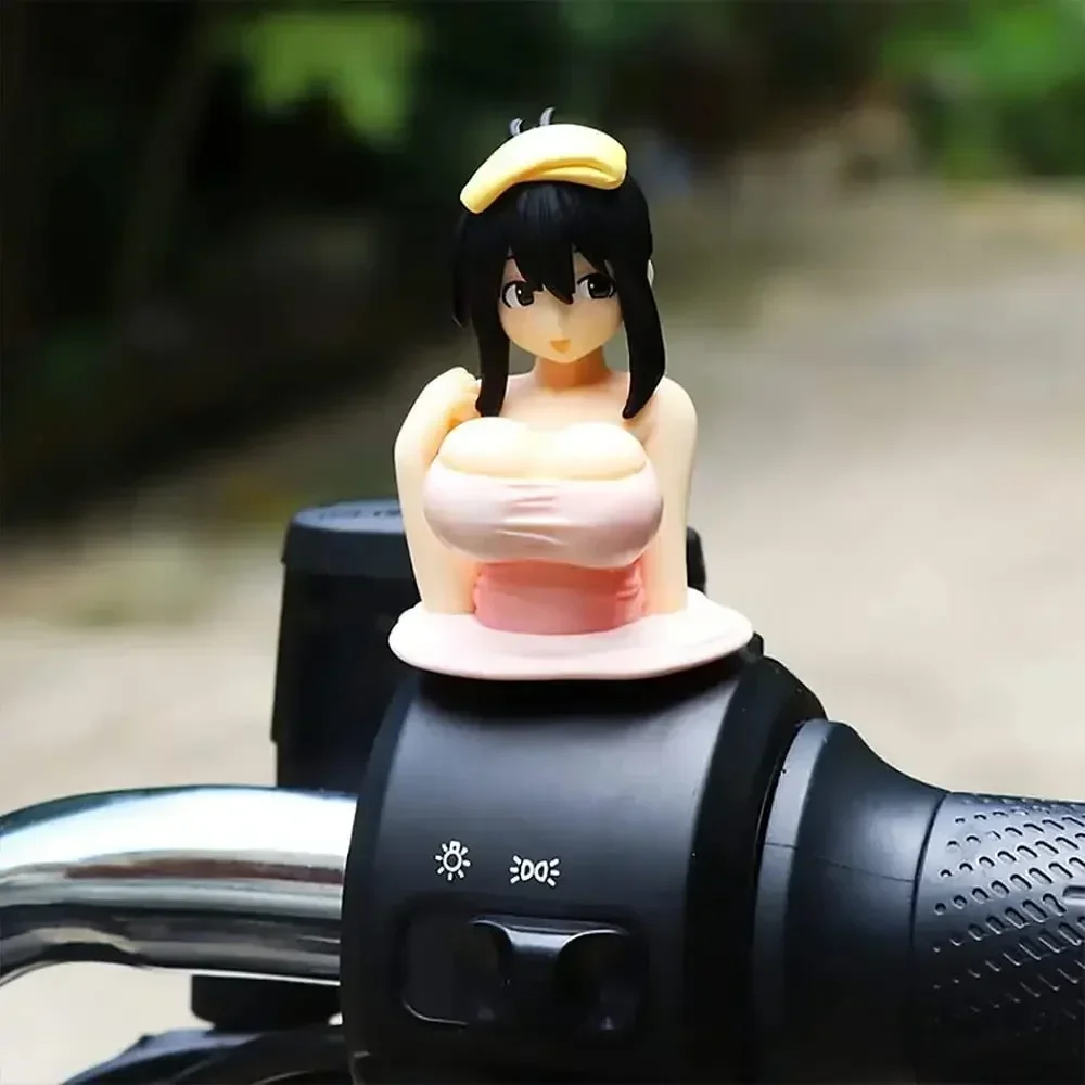 Car Accessories Girl - Sexy Anime Borsten Schudden Console Dashboard
