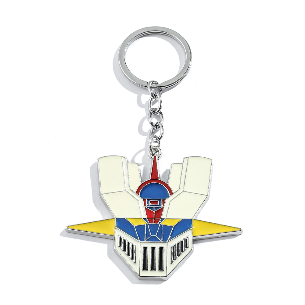 Car Accessories Girl - Anime Cartoon Warrior Robot Logo Sleutelhanger