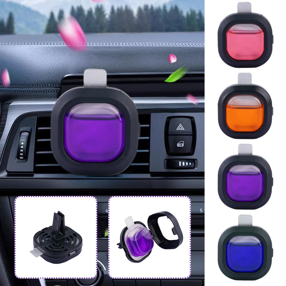Car Air Freshener Vent - Auto-aromatherapie Langdurige Auto-ventilatieclip Luchtverfrisser Essentiële Olie