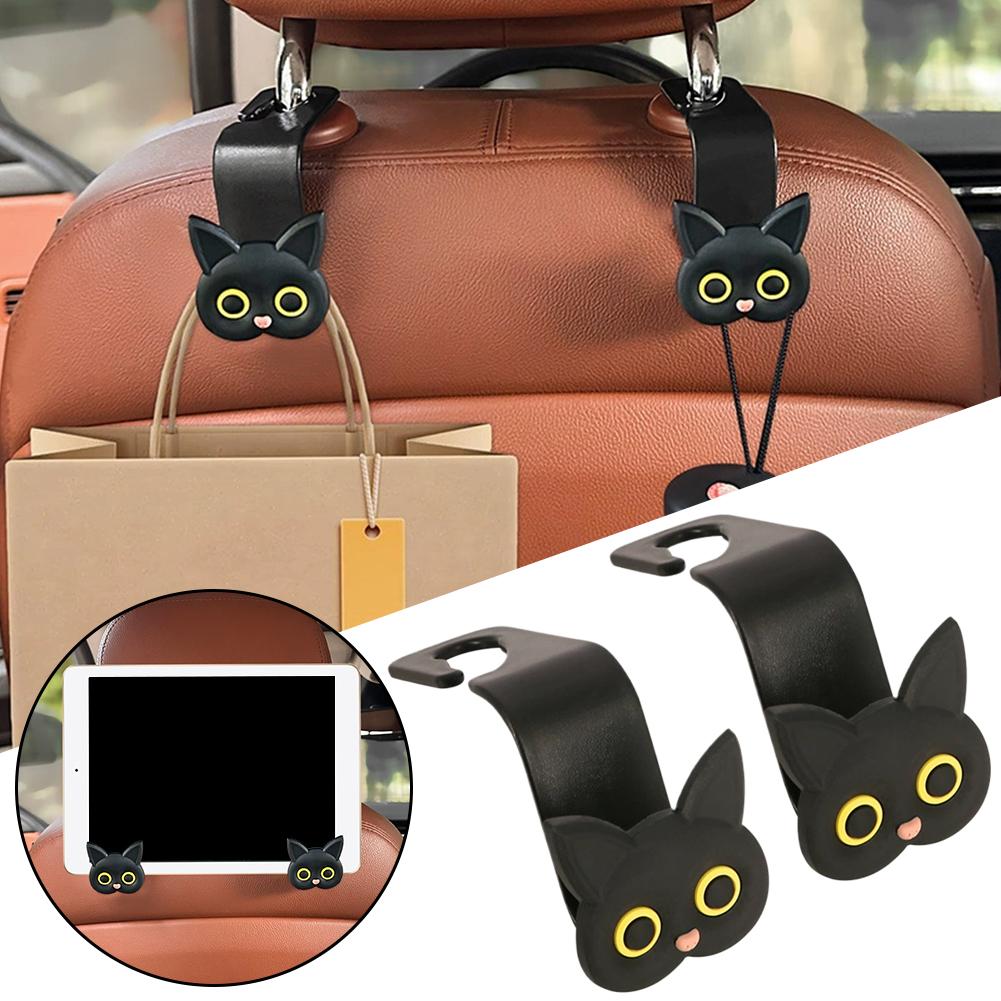 Car Accessories Hanging - 2 STUKS Auto Ophanghaak Hoofdsteun Clip