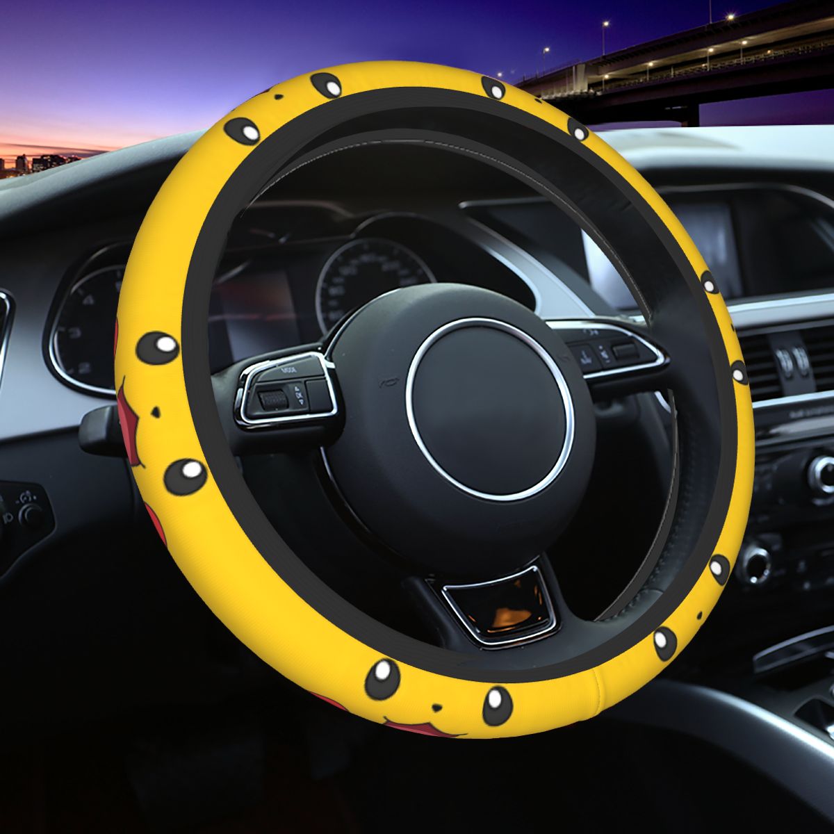 Car Accessories Girl - B-Bikachus Smile stuurhoes voor meisjes Ademende