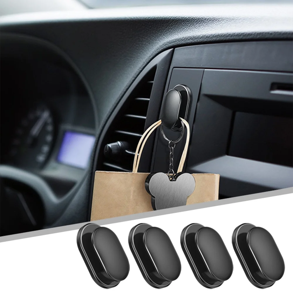 Car Accessories Hanging - Mini-autohaken voor interieuropslag, houder voor USB-kabel,