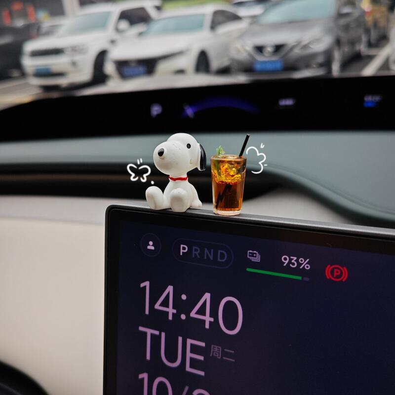 2026 Nieuwe Snoopy Auto Scherm - Car Accessories Girl recensie en prijs