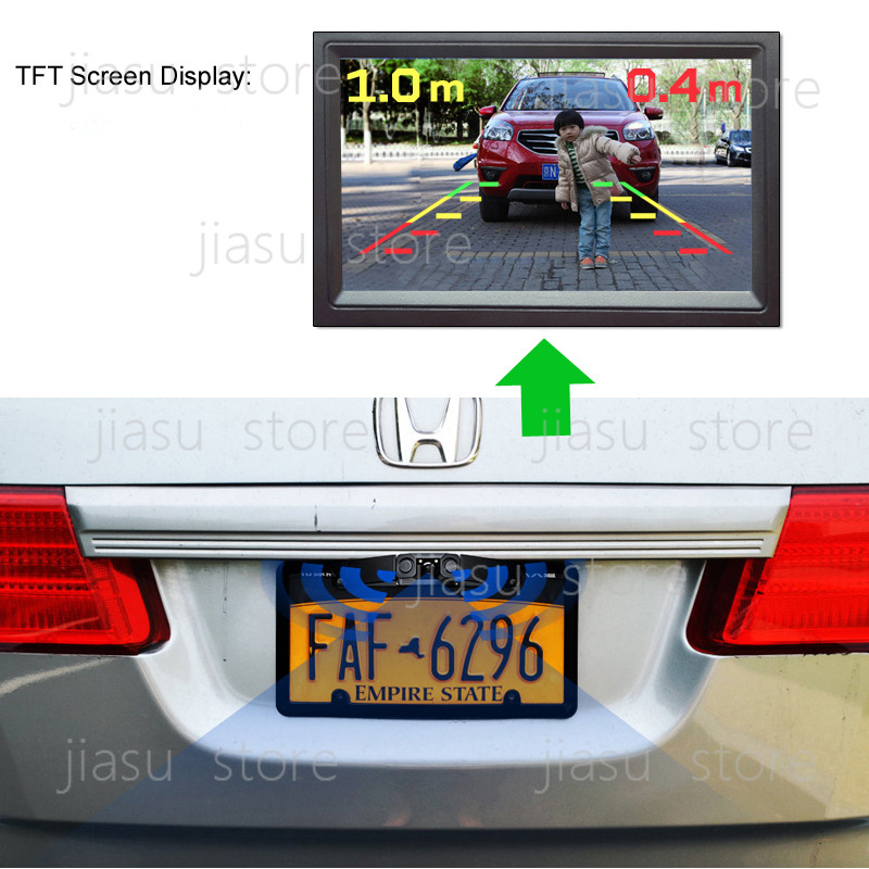 3-in-1 auto parkeersensor acht - Parking Sensor Reverse recensie en prijs