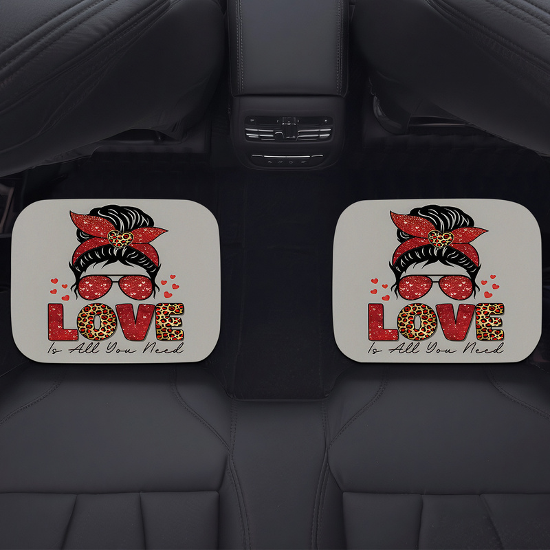 4-delige autovloermatten, rood - Car Accessories Bunnings recensie en prijs