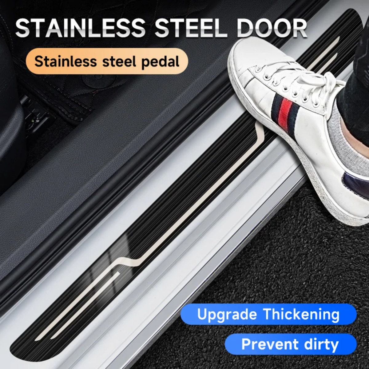 Auto Dorpelstrip RVS Anti-Vuil - Car Accessories You Need recensie en prijs