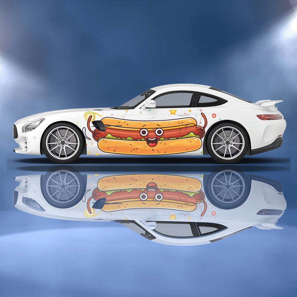 Grappige Cartoon Hot Dog Bun A - Car Accessories Bunnings recensie en prijs
