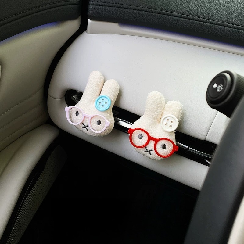 Schattig konijn met bril Auto  - Car Air Freshener Vent recensie en prijs