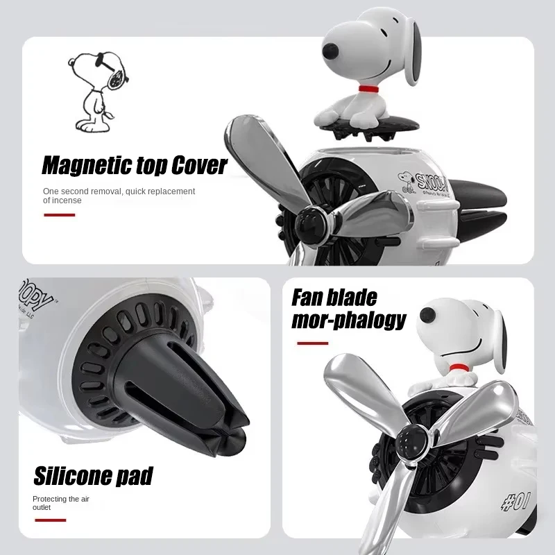 Kawaii Pilot Snoopy Auto Aroma - Car Air Freshener Vent recensie en prijs