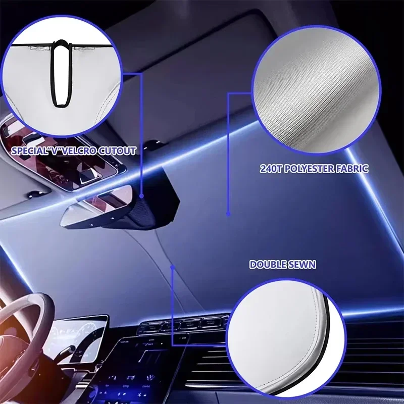 Autozonnescherm voorruit UV-be - Car Accessories Company recensie en prijs